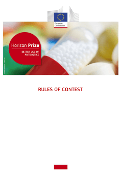 rules of contest - European Commission