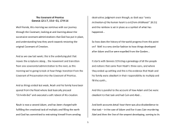 1 The Covenant of Promise Genesis 12:1-7, 15:4 21, 17:9