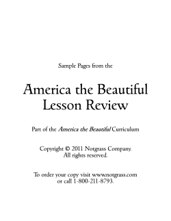 Lesson Review - Notgrass History