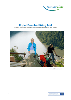 Status Quo Upper Danube Hiking Trail