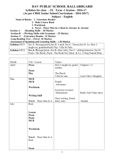 Class IX - dav public school