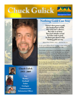 Chuck Gulick - NorthWest Incident Management Team #13