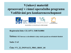 Technical English weights and measures (váhy a míry)