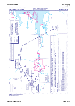 NORTHOLT DETLING 4X 4Y STANDARD DEPARTURE CHART