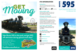 Route 595 - City of Edmonton