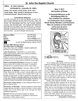 Weekly Bulletin – PDF