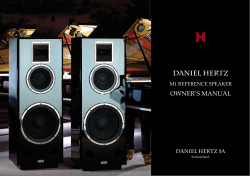 M1 speaker - Daniel Hertz