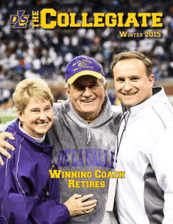 Winning Coach Retires - De La Salle Collegiate