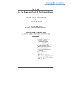 Brief for the United States in Support of Petitioner