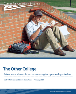The Other College - Center for American Progress