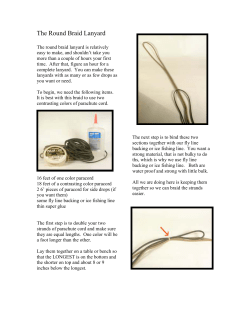 The Round Braid Lanyard