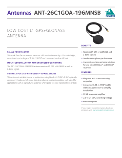 Antennas ANT-26C1GOA-196MNSB