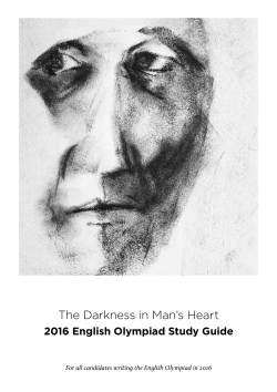 The Darkness in Man`s Heart