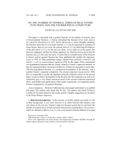 on the number of nonreal zeros of real entire