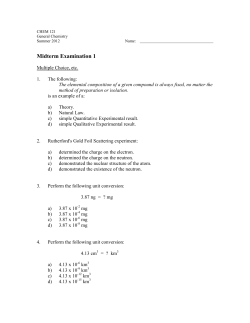 Midterm 1 from Summer 2012