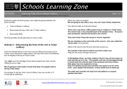 Activity 2 - Rich Tudors