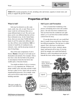 Properties of Soil