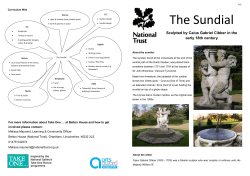 The Sundial (PDF / 0.4921875MB)