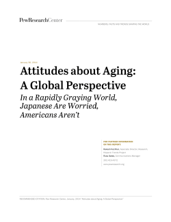 Attitudes About Aging: A Global Perspective