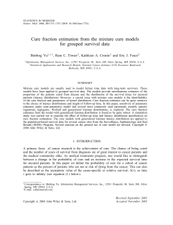 Cure fraction estimation from the mixture cure models for grouped