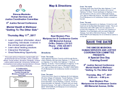 2017 SAVE THE DATE Brochure