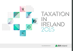 14-04-2015 IDA Ireland Tax Brochure
