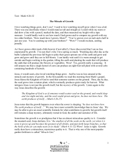 I love watching things grow, don`t you