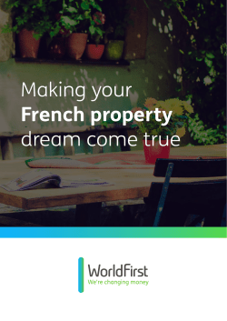 Making your French property dream come true