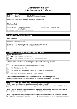 Ammanford / Cross Hands (GA3)