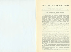 the colorado magazine