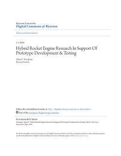 hybrid rocket engine research in support of prototype development