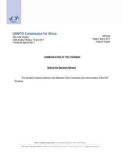 UNWTO Commission for Africa