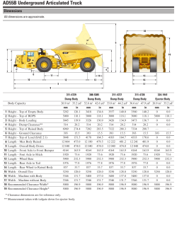 AD55B Underground Articulated Truck