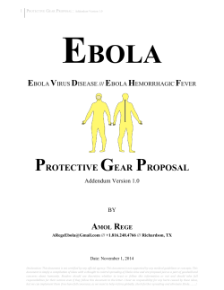 protective gear proposal