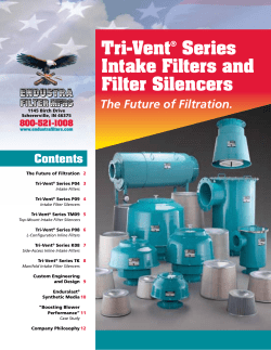 Product Catalog - Endustra Filter Manufacturers, Inc.