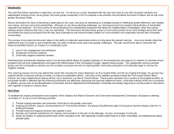 Sharon Strategic Plan