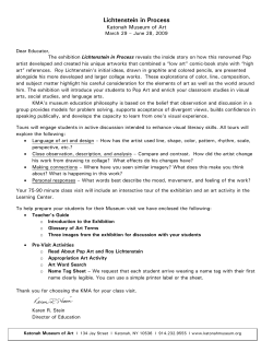 Lichtenstein: In Process