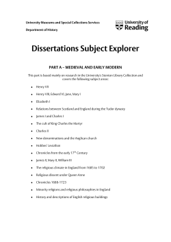 Explorer Part A - medieval and early modern