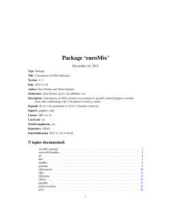 Package `euroMix`