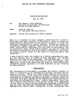 Eating and Drinking at Public Expense