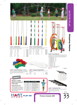 Skipping Ropes