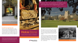 Hokie Stone - Virginia Tech