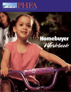 Homebuyer Workbook