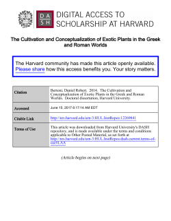 Full Text - Digital Access to Scholarship at Harvard