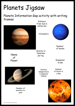 Planets Jigsaw - Collaborative Learning Project