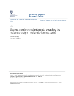 The structural molecular formula: extending the