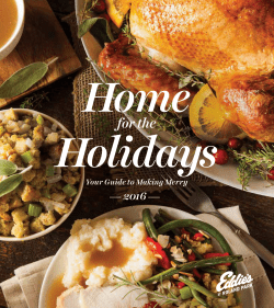 Holiday Guide - Eddies of Roland Park