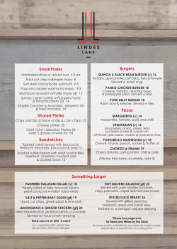 feb-menu - Lindes Lane