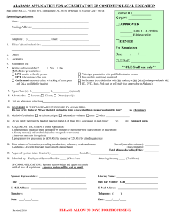 application - Alabama State Bar
