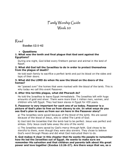 Family Worship Guide Week 20 Read